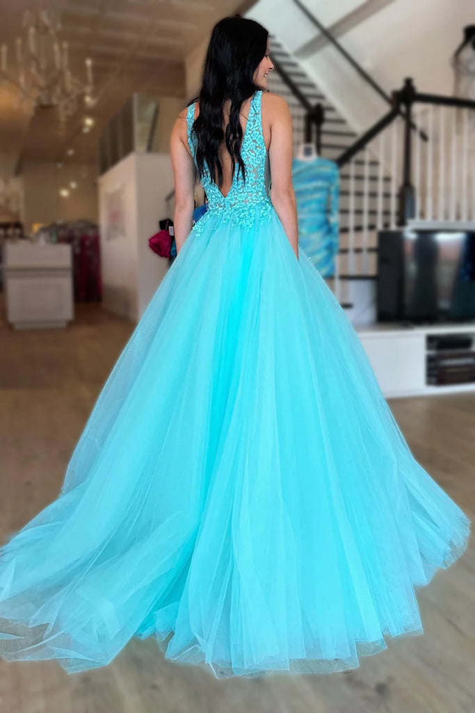 Long Turquoise Prom Dresses Under